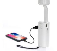 Aigostar Lampada Scrivania LED Pieghevole 3W Powerbank Poggia Smartphone White