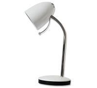 Lampada da scrivania Bianca E27 con base e braccio regolabile Aigostar