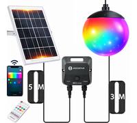 Aigostar Lampada Solare Smart Mirage 20W RGBCCT A Sospensione Bluetooth Mesh IP6