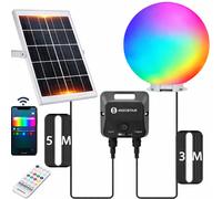 Aigostar Lampada Solare Smart Mirage 35W RGBCCT Da Terra Bluetooth Mesh Φ300 IP6