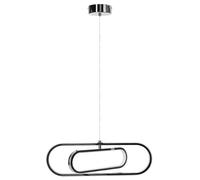 Aigostar Lampadario Led Sospensione 35W 6500K Cromato 2500Lm