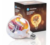 Aigostar Lampadina Filamento LED Alien E27 4W 1800K 250lm Vintage Oro G125