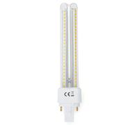 Aigostar Lampadina LED 2U PLC G24d-3 15W 1500lm 3000K Calda 5 Pz