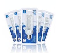 Lampadina Led E27 a tubo a U 15W Bianco freddo 6400K Aigostar