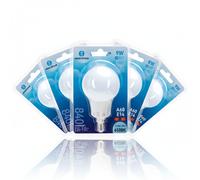 Aigostar Lampadina LED A60 E14 9W Luce Fredda 6500K 840lm Serie A5 Blister 5 Pez