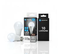 Aigostar Lampadina LED A60 E27 12W 1170lm 6500K Sensore 10 Pezzi