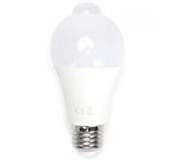 Aigostar Lampadina LED A60 E27 12W 1200lm 3000K Sensore PIR 5 Pezzi