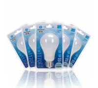 Aigostar Lampadina LED A60 E27 12W Sensore Movimento e Crepuscolare 6500K 5 Pezz