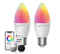 Aigostar Lampadina LED E27 C37 Mesh RGB CCT Smart con Telecomando 2 Pezzi