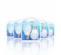Aigostar Lampadina LED G45 E27 8W Luce Fredda 6500K 710lm Blister 10 Pezzi
