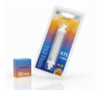 Aigostar Lampadina LED R7S 12W 118mm Dimmerabile 1521lm 2700K Calda Set 10 Pz