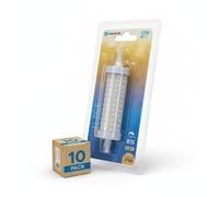 Aigostar Lampadina LED R7S 12W 118mm Dimmerabile 1521lm 2700K Calda Set 10 Pz