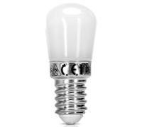 lampadina led t22 ideale per frigo e cappa 2w e14 180 lumen 3000k luce calda gialla l51w22h22mm equivalenza incandescente 19w