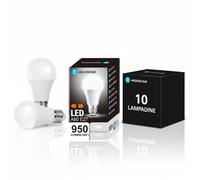 Aigostar Lampadine LED A60 E27 10W 950lm 6500K Fredda 10 Pezzi