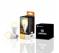 Aigostar Lampadine LED A60 E27 17W 1720lm 3000K Calda 10 Pezzi
