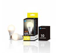 Aigostar Lampadine LED A60 E27 17W 1720lm 4000K Naturale 10 Pezzi
