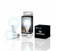 Aigostar Lampadine LED A60 E27 21W 2160lm 6500K Fredda 10 Pezzi