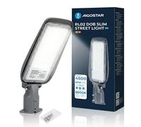 Aigostar Lampione Stradale A Led Esterno Ip65 Faro Led Lampada Stradale 50Watt