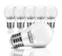 Aigostar - LED Lampadina E27 A5 G45 4.9W (Equivalenti a 37W), Luce Calda 3000K,