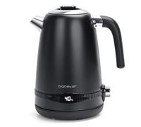 Aigostar Loki-bollitore con regolatore di temperatura regolabile da 40 °C a 100 °C, bollitore elettrico in acciaio inossidabile 1,7 L, 2200W w