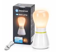 Aigostar Luce Notturna LED Ricaricabile 3000K Calda 35lm 0.5W Batteria Litio 5V