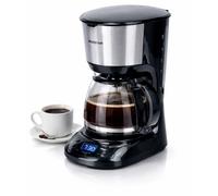 Aigostar Macchina Caffe Americano 750W Timer Programmabile 1.25L 10-12 Tazze