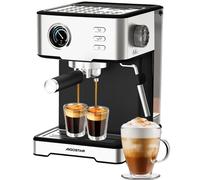 Aigostar Macchina Caffè Espresso 1400W 20Bar 1.7L Capsule Inox