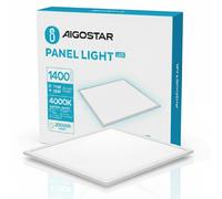 Aigostar Pannello LED 12W 30x30 1400lm 4000K Nat Laterale Bianco Slim 8mm