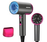 Aigostar Phon Capelli Ionico Professionale Leggero | 2200W per Asciugatura Rapida, Aria Fredda, Beccuccio per Styling, Tecnologia Ionica Anti-Crespo, Ideale per Casa e Palestra