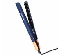 Aigostar Piastra per Capelli 55W 2 in 1 Lisciante Arricciante 5 Temperature Blu
