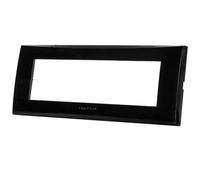 Aigostar Placca 7 Moduli Nera Lucida Plastica Compatibile Vimar Plana 8 Pezzi