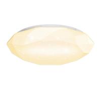 Plafoniera Led 24W Bianca Diamante Bianco caldo 3000K Aigostar