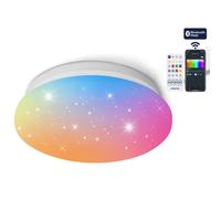 Aigostar Plafoniera LED Smart 18W Bluetooth MESH RGB CCT IP44 Alexa 35cm