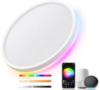 Aigostar Plafoniera LED Smart 22W WiFi RGB CCT Ultrasottile Dimmerabile 30cm