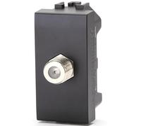 Aigostar Presa Satellitare F Compatibile BTicino Living Nero 8 Pezzi