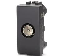 Aigostar Presa TV Maschio Compatibile BTicino Living Nero 8 Pezzi