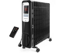 Aigostar Radiatore ad Olio Elettrico con Telecomando, 13 Elementi, 2500W | Termosifone Elettrico Basso Consumo, 3 livelli di Potenza + ECO, Timer 24H, Termostato Digitale, Silenzioso, Funzione memoria