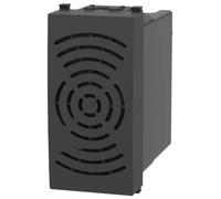 Aigostar Ronzatore Buzzer Nero 230V Compatibile Vimar Plana Kit 8 Pezzi