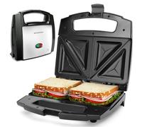 Aigostar Sandwich Maker da 800W con Rivestimento Antiaderente, Senza BPA