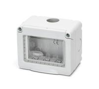 Aigostar Scatola 3 Vie Impermeabile IP55 Compatibile Matix 6 Pezzi