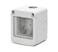 Aigostar Scatola Impermeabile IP55 Parete Compatibile BTicino Living Kit 6 Pz