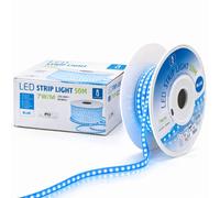 Aigostar Striscia LED 50m Luce Blu 230V IP65 Esterno Bobina 5050-60 7W/m
