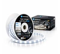Aigostar Striscia LED Neon 50m 6500K Luce Fredda 230V IP65 Esterno Bobina 816 8
