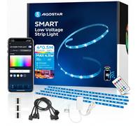 Aigostar Striscia LED Smart 4x0.5m RGB Wi-Fi Bluetooth 5V Interno IP20 4.5W