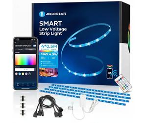 Aigostar Striscia LED Smart 4x0.5m RGB Wi-Fi Bluetooth 5V Interno IP20 4.5W