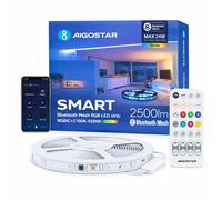 Aigostar Striscia LED Smart Bluetooth MESH 5m RGB+CCT 24W 2500lm DC24V IP20