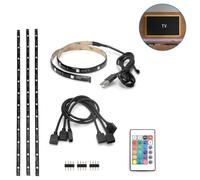 Aigostar Striscia LED TV 4x0.5m RGB IP65 5V USB Retroilluminazione