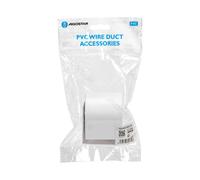 Aigostar Tappo Chiusura Canalina PVC 60x40mm Terminale Bianco 20 PEZZI