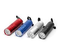 Aigostar Torcia LED Alluminio 1.94W 40lm IP44 3xAAA 4 Colori 24 Pezzi