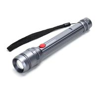 Aigostar Torcia LED Alluminio 2W 213lm 6500K Distanza 174m 2xAA Set 12 Pezzi